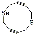 1-thia-6-selenacyclodeca-3,8-diyne 结构式