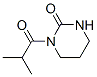 2(1H)-Pyrimidinone,  tetrahydro-1-(2-methyl-1-oxopropyl)- 结构式