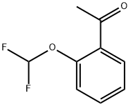 2-(二氟甲氧基)苯乙酮 结构式