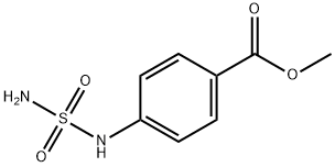 甲基 4-(氨磺酰氨基)苯酸盐 结构式