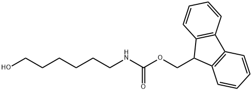 6-(FMOC-氨基)-1-己醇 结构式
