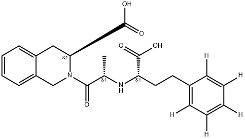 喹普利拉 -D5 结构式