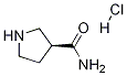 (S)-吡咯烷-3-甲酰胺盐酸盐 结构式