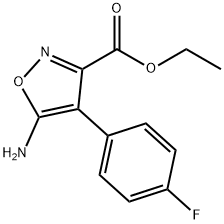 ETHYL5-AMINO-4-(4-FLUOROPHENYL)-3-ISOXAZOLECARBOXYLATE