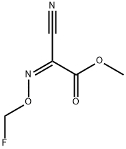 Acetic acid, cyano[(fluoromethoxy)imino]-, methyl ester, (Z)- (9CI) 结构式