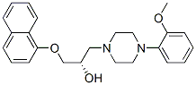 S-(-)-Naftopidil 结构式