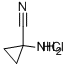 1-氨基-1-环丙基氰盐酸盐 结构式