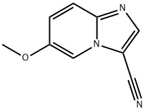 IMidazo[1,2-a]pyridine-3-carbonitrile, 6-Methoxy- 结构式