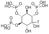 INOSITOL-1,4,5-TRISPHOSPHATE, D-[INOSITOL-2-3H(N)] 结构式