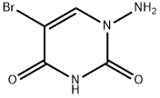 1-amino-5-bromouracil 结构式