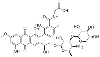 Pradimicin E 结构式