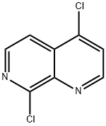 4,8-二氯-1,7-萘啶 结构式