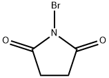 N-溴代琥珀酰亚胺 结构式
