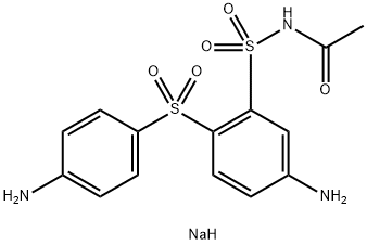 磺胺苯砜钠 结构式