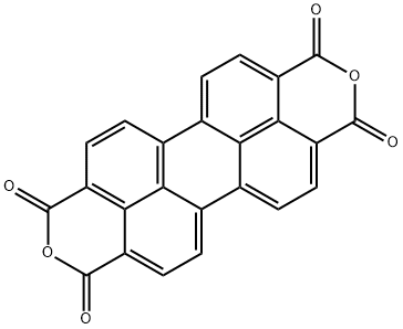 3,4,9,10-苝四甲酸二酐 结构式