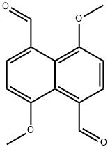 1,5-DIFORMYL-4,8-DIMETHOXYNAPHTHALENE 结构式