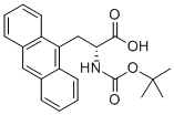 N-BOC-R-9-蒽基丙氨酸 结构式