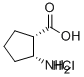 (1S,2R)-2-氨基环戊烷甲酸盐酸盐 结构式