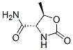 4-Oxazolidinecarboxamide,5-methyl-2-oxo-,(4S-trans)-(9CI) 结构式