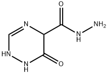 1,2,4-Triazine-5-carboxylicacid,1,2,5,6-tetrahydro-6-oxo-,hydrazide(9CI) 结构式