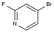 4-溴-2-氟吡啶 结构式