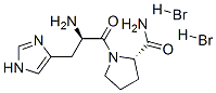 L-Prolinamide,D-histidyl-, dihydrobromide 结构式