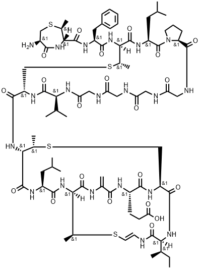 mersacidin 结构式