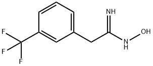 BENZENEETHANIMIDAMIDE, N-HYDROXY-3-(TRIFLUOROMETHYL) 结构式