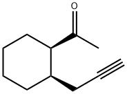 Ethanone, 1-[2-(2-propynyl)cyclohexyl]-, cis- (9CI) 结构式