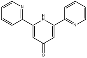 2,6-二(2-吡啶基)-4(1H)-吡啶酮 结构式