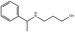 3-[(1-phenylethyl)amino]propan-1-ol 结构式