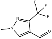 4-醛基-3-(三氟甲基)-1-甲基-1H-吡唑 结构式