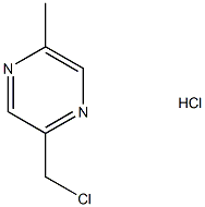 2-(氯甲基)-5-甲基吡嗪盐酸盐 结构式