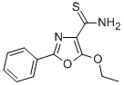 5-Ethoxy-2-phenyloxazole-4-carbothioamide 结构式