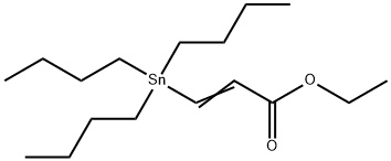 ETHYL-3-(TRI-N-BUTYLTIN)PROPENOATE 结构式