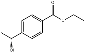 (R)-4-(1-HYDROXYETHYL) BENZOIC ACID METHYL ESTER 结构式