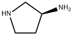 (S)-3-氨基吡咯烷 结构式