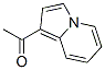 Ethanone, 1-(1-indolizinyl)- (9CI) 结构式