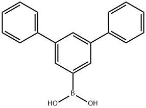 (3,5-二苯基苯)硼酸 结构式