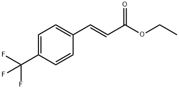 4-(三氟甲基)肉桂酸乙酯 结构式