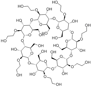 2-羟基-Β-环糊精 结构式