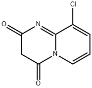 9-CHLORO-2H-PYRIDO[1,2-A]PYRIMIDINE-2,4(3H)-DIONE 结构式
