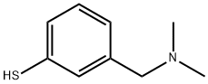 3-[(二甲基氨基)甲基]苯硫醇盐酸盐 结构式
