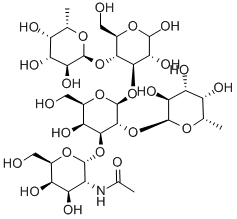 A-LE(B)-PENTASACCHARIDE 结构式