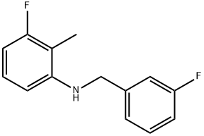 3-Fluoro-N-(3-fluorobenzyl)-2-methylaniline