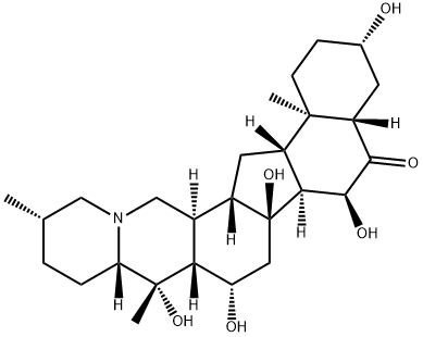 平贝碱 C 结构式