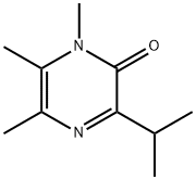 2(1H)-Pyrazinone,1,5,6-trimethyl-3-(1-methylethyl)-(9CI) 结构式