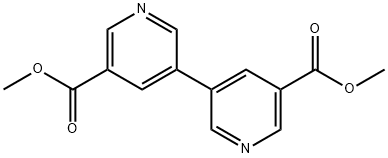二甲基-3,3'-联砒啶-5,5'-二羧酸 结构式