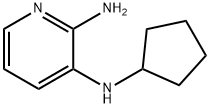N3-环戊基吡啶-2,3-二胺 结构式