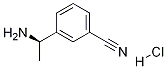 (R)-3-(1-氨基乙基)苯甲腈盐酸盐 结构式